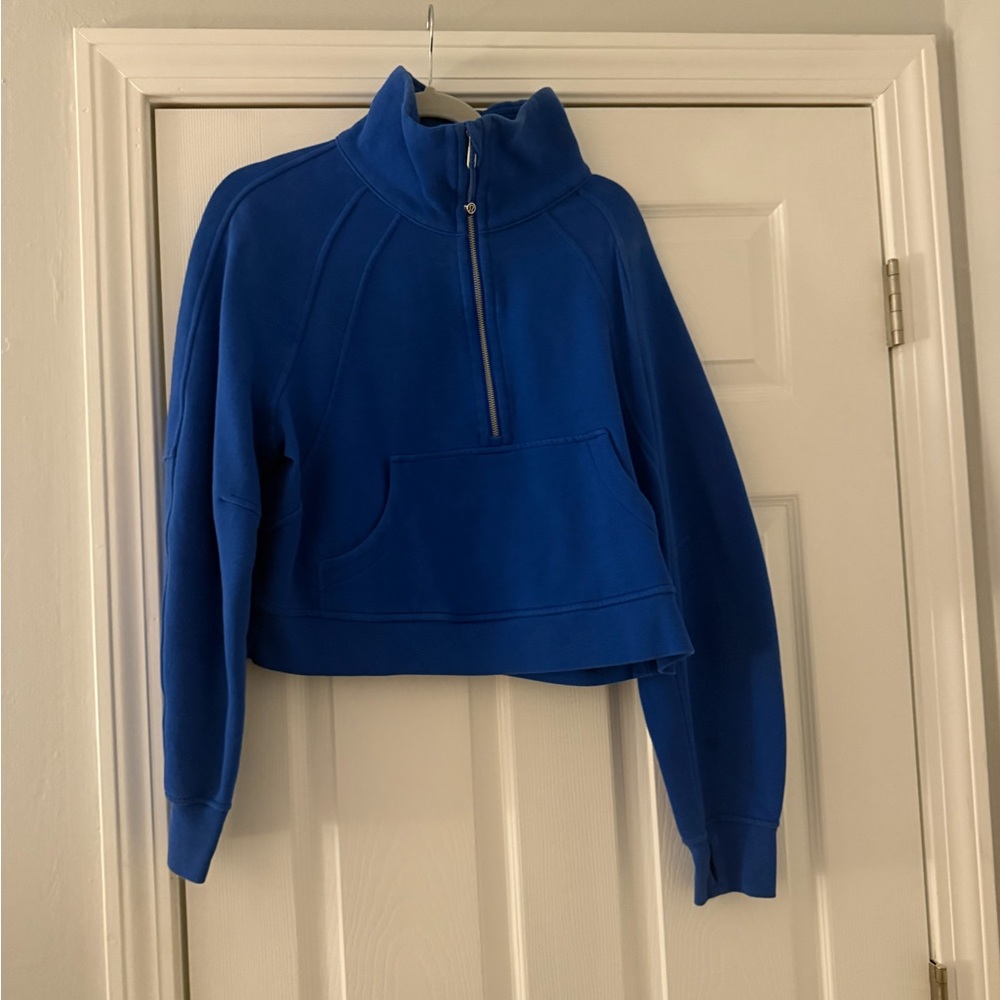 lululemon cobalt blue scuba M/L